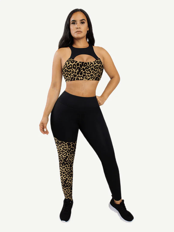 ZZ_Pard  2 PIECE SETS High Waist leggings