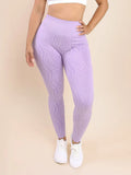 Chic purple High waist leggings